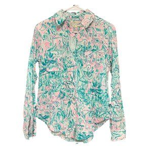 Lilly Pulitzer Button Down Blouse